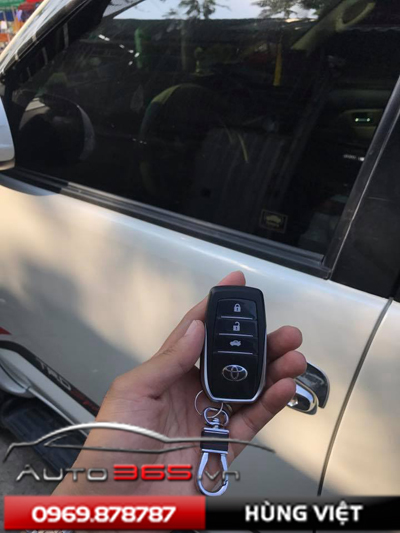 Fortuner nâng cấp smartkey full chức năng !